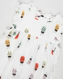 Coupon 😉 Cotton On Kids Tess Flutter Sleeve 👗 Dress Plain - Babies Vanilla & Multi Lily Ladybug 😍 -Baby Online store http3A2F2Fstatic.theiconic.com .au2Fp2Fcotton on kids 2888 9048441 3