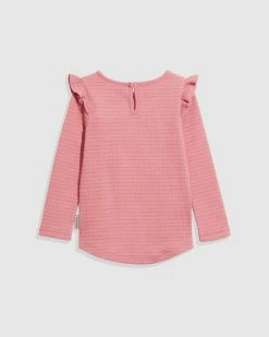 Flash Sale 🛒 Country Road Recycled Polyester Soft Stripe T-shirt Metallic Pink 🌟 -Baby Online store http3A2F2Fstatic.theiconic.com .au2Fp2Fcountry road 2588 6458351 3