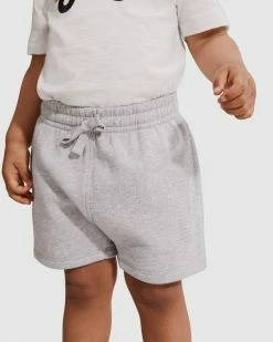 Best reviews of ❤️ Country Road Verified Australian Cotton Heritage Sweat Short Light Grey Marle 🥰