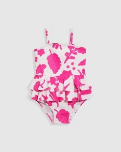 Outlet 🥰 Country Road Recycled Nylon Multi Stamp Bather Marshmallow 🥰