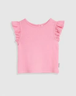 Best reviews of 🌟 Country Road Organically Grown Cotton Frill Tank Musk Pink ⭐