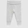 Hot Sale 🎉 Country Road Organically Grown Cotton Stripe Soft Pant Light Grey Marle ❤️