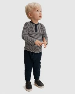 Outlet 👏 Country Road Organically Grown Cotton Stripe Waffle Henley Navy 🔥 -Baby Online store http3A2F2Fstatic.theiconic.com .au2Fp2Fcountry road 7058 8963031 3