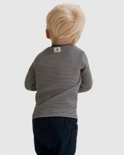 Outlet 👏 Country Road Organically Grown Cotton Stripe Waffle Henley Navy 🔥 -Baby Online store http3A2F2Fstatic.theiconic.com .au2Fp2Fcountry road 7064 8963031 4