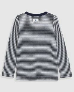 Outlet 👏 Country Road Organically Grown Cotton Stripe Waffle Henley Navy 🔥 -Baby Online store http3A2F2Fstatic.theiconic.com .au2Fp2Fcountry road 7078 8963031 6