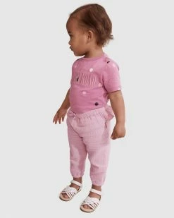 Best deal 💯 Country Road Crinkle Frill Pant BLUSH 🌟