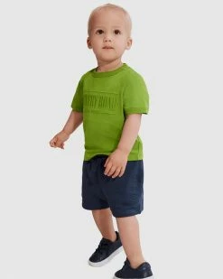 Promo 👍 Country Road Verified Australian Cotton Heritage Sweat Short Navy 💯