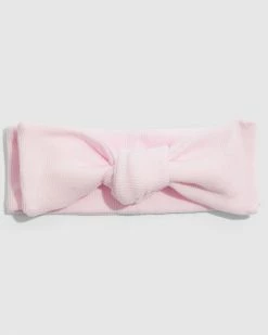 Hot Sale 👍 Country Road Organically Grown Cotton Rib Headband Pale Pink 🎁
