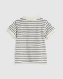 Best reviews of 💯 Country Road Organically Grown Cotton Stripe Polo 👚 Shirt Light Grey Marle 🎉 -Baby Online store http3A2F2Fstatic.theiconic.com .au2Fp2Fcountry road 8790 0987441 3