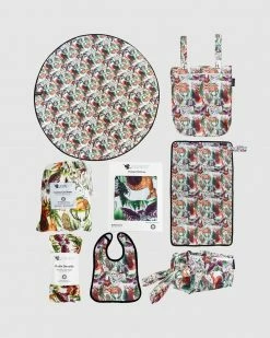 Cheap 🥰 Designer Bums ICONIC Exclusive Ultimate 8 Piece Nursery Set Wild North 🤩