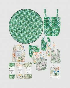 Cheapest 😍 Designer Bums ICONIC Exclusive New Baby Premium Eco Gift Set Botanical 😀