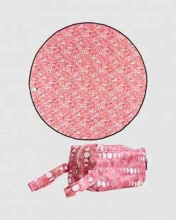Wholesale ❤️ Designer Bums ICONIC Exclusive Play Mat with Matching Travel Wet Bag Blush Moon 👍