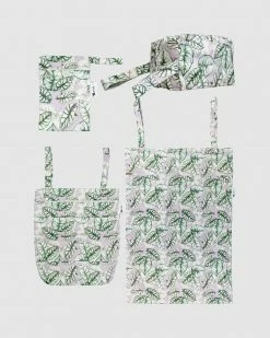 Discount 😍 Designer Bums ICONIC Exclusive Wet Bag 4 Piece Set Silver Dragon 🔥