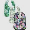 Best Sale 🔔 Designer Bums Baby Bib 3 Pack Botanics ✨