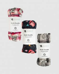 Best Sale 🔥 Designer Bums Organic Premium Muslin Swaddle Adventure ✔️