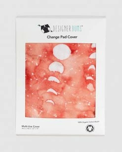 Best Pirce ✨ Designer Bums Change Pad /Bassinet Sheet Single Blush Moon 🔥