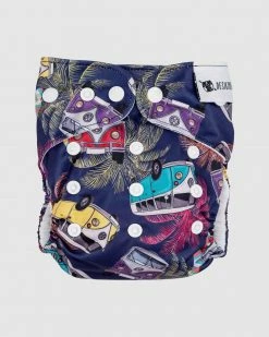 Buy ⭐ Designer Bums Reusable Cloth Nappy 6 Pack Retro ⭐ -Baby Online store http3A2F2Fstatic.theiconic.com .au2Fp2Fdesigner bums 9328 8345341 7