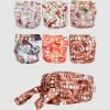 Discount 👏 Designer Bums Reusable Cloth Nappy 6 Pack Woodland 🔔