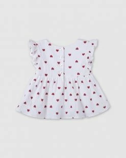 Hot Sale 👍 Designer Kidz Love Hearts 👗 Dress & Bloomer Set White 🥰 -Baby Online store http3A2F2Fstatic.theiconic.com .au2Fp2Fdesigner kidz 0284 9048841 3