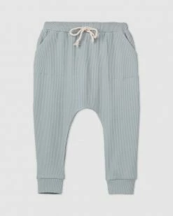 Best Pirce 🛒 Designer Kidz Parker Rib Trackpants Sage ❤️