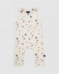 Coupon 😀 Designer Kidz Billy Terry Overalls Birch 🎁