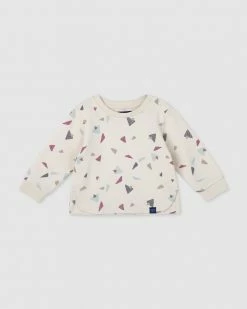 Best Sale 👏 Designer Kidz Billy Terry Sweatshirt Birch 😀