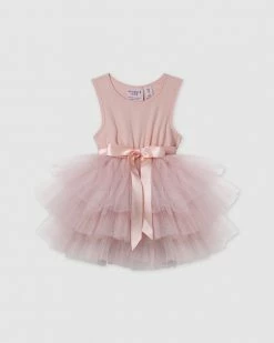 Coupon 🔔 Designer Kidz My First Tutu S/S 👗 Dress Tea Rose 😀