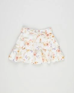 Hot Sale ✔️ Dukes and Duchesses Apparel Flowers Ruffle 👗 Skirt ✔️