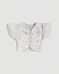 Flash Sale 🔔 ErgoPouch Butterfly Cardi 0.2 TOG - Babies Grey Marle 🧨