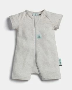 Budget 👍 ErgoPouch Layers Short Sleeve 0.2 TOG - Babies Grey Marle 💯
