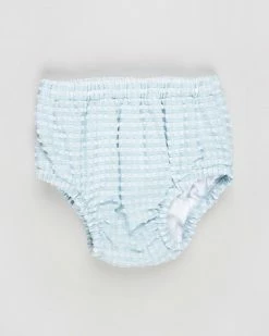 Brand new 🎉 Fiola Rose Swim Baby Swim Nappy - Kids Aquamarine Gingham ✔️