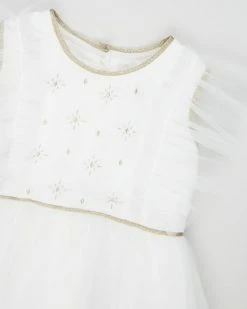 Promo 😀 Fox & Finch Starry Frill Sleeve 👗 Dress - Babies White ✔️ -Baby Online store http3A2F2Fstatic.theiconic.com .au2Fp2Ffox and finch 0172 8286431 3