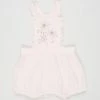 Top 10 🎁 Fox & Finch Starry Embroidered Overalls - Babies Pale Pink 👍