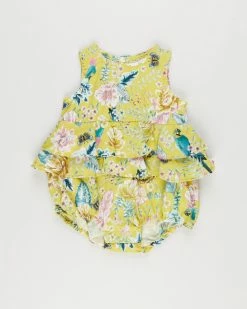 Wholesale 🛒 Fox & Finch Amazon Print Romper - Babies 🧨