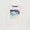 Top 10 🎁 Fox & Finch Seaside Wave Tee - Babies Stone 🔔