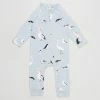 Cheap 🧨 Fox & Finch Seaside LS Zip Romper - Babies Print 🥰