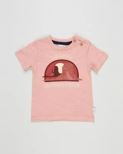 Deals 😍 Fox & Finch Arizona Desert Tee - Babies Dust Orange 🎁