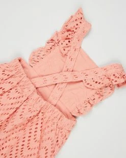 Brand new 🌟 Fox & Finch Galah Broiderie Romper - Babies Coral ❤️ -Baby Online store http3A2F2Fstatic.theiconic.com .au2Fp2Ffox and finch 5622 3686431 3