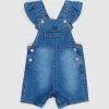 Cheapest 🎉 Fox & Finch Denim Playsuit - Babies Indigo 🛒
