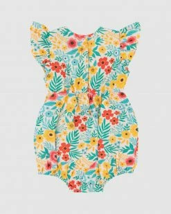 Best Pirce 🧨 Goldie + Ace Lani Posy Linen Romper - Babies Multi 🎁 -Baby Online store http3A2F2Fstatic.theiconic.com .au2Fp2Fgoldie ace 3315 5415431 3