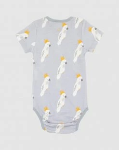 Deals 🛒 Goldie + Ace Cockatoo Party Short Sleeve Bodysuit - Babies Blue 🎉 -Baby Online store http3A2F2Fstatic.theiconic.com .au2Fp2Fgoldie ace 3349 0215431 3