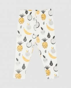 Budget 😀 Goldie + Ace I Love Berry Much Leggings - Babies White ⌛