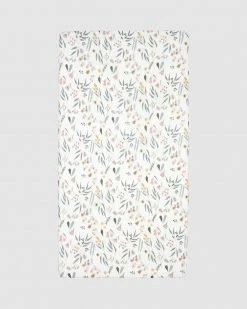 Cheapest 👍 Goldie + Ace Native Print Fitted Sheet Antique White 😍