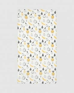 Cheapest 🎁 Goldie + Ace I Love You Berry Much Fitted Sheet White ⭐