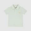 Cheap 😀 Goldie + Ace Oasis Terry Towelling Polo 👕 Shirt - Babies-Kids Pale Blue ✔️