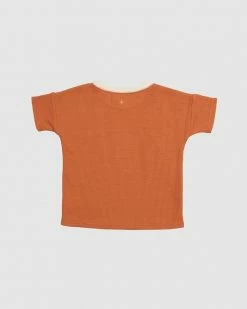 Best Sale ⌛ Goldie + Ace Goldie Waffle Tee - Babies-Kids Apricot 🔥 -Baby Online store http3A2F2Fstatic.theiconic.com .au2Fp2Fgoldie ace 9104 0241341 3