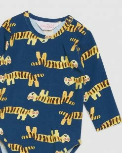 Best Pirce ⌛ Gorman Playground Tiger Baby Onesie Navy 🔥 -Baby Online store http3A2F2Fstatic.theiconic.com .au2Fp2Fgorman playground 3076 8605741 3