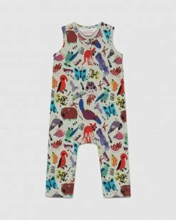 Coupon 🛒 Gorman Playground Animal Soup Baby Jumpsuit Oatmeal ✨ -Baby Online store http3A2F2Fstatic.theiconic.com .au2Fp2Fgorman playground 3400 2587151 3