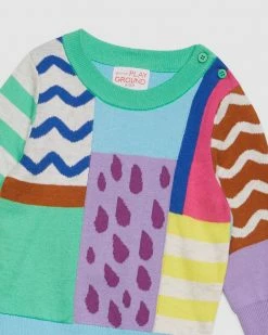 Best deal ⭐ Gorman Playground Patchwork Baby Knit Multi 🥰 -Baby Online store http3A2F2Fstatic.theiconic.com .au2Fp2Fgorman playground 3442 4539641 4