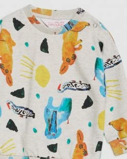 Discount 👍 Gorman Playground Animal Family Baby Sweater Oatmeal 👏 -Baby Online store http3A2F2Fstatic.theiconic.com .au2Fp2Fgorman playground 4210 4605741 3